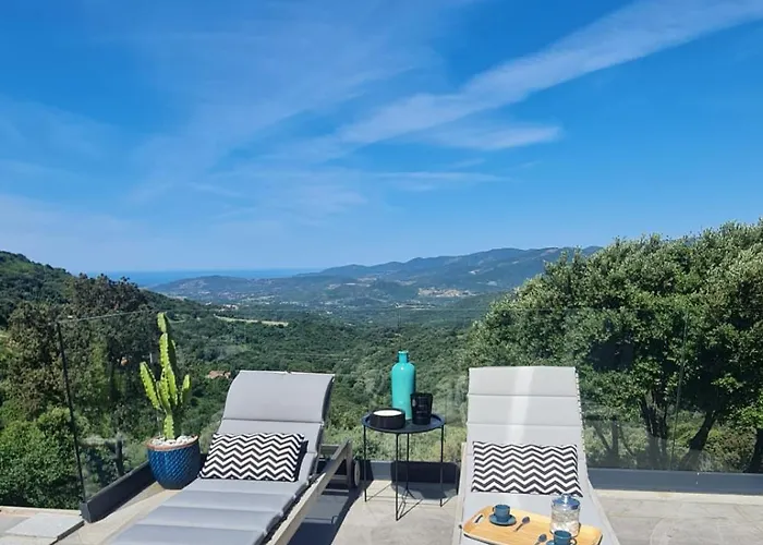 Mini Climatisee Vue Wifi Avec Piscine Chauffee De Avriloctobre Villa *